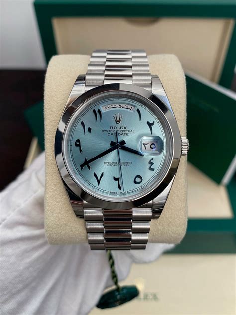 rolex 228206|Rolex arabic dial price.